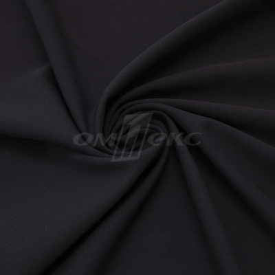 Ткань костюмная "Меган", 78%P 18%R 4%S, 205 г/м2 ш.150 см, цв-черный (Black) - купить в Невинномысске. Цена 392.32 руб.
