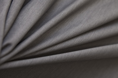 Костюмная ткань с вискозой "Флоренция", 195 гр/м2, шир.150см, цвет св.серый - купить в Невинномысске. Цена 491.97 руб.