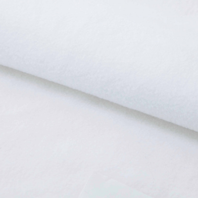 Флис DTY 240 г/м2, White/белый, 150 см (2,77м/кг) - купить в Невинномысске. Цена 640.46 руб.
