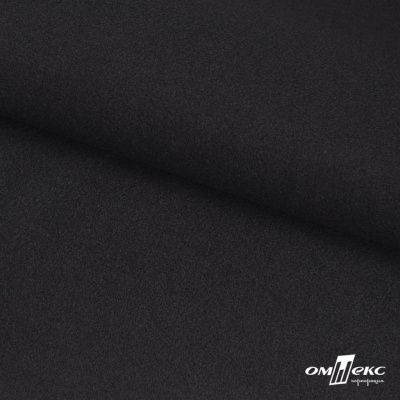 Трикотажное полотно "Монне" 100% полиэстр, 152см, 350 г/м2, чёрный, м - купить в Невинномысске. Цена 385 руб.