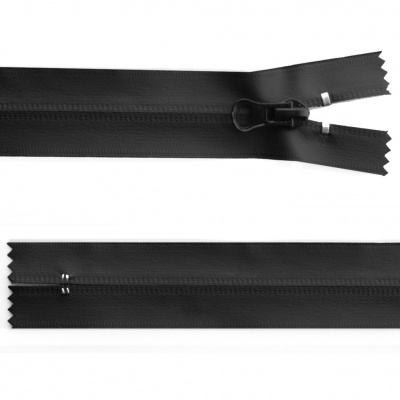 Молния водонепроницаемая PVC Т-7, 18 см, неразъемная, цвет чёрный - купить в Невинномысске. Цена: 21.20 руб.