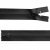 Молния водонепроницаемая PVC Т-7, 18 см, неразъемная, цвет чёрный - купить в Невинномысске. Цена: 21.20 руб.