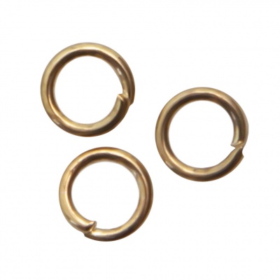 Кольцо  соединительное для бижутерии 4 мм, цв.-золото - купить в Невинномысске. Цена: 0.41 руб.