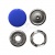 Кнопка рубашечная (закрытая) 9,5мм - эмаль, цв.168 - голубой - купить в Невинномысске. Цена: 4.77 руб.