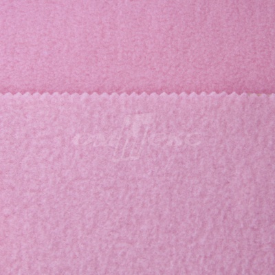 Флис окрашенный 15-2215, 250 гр/м2, шир.150 см, цвет светло-розовый - купить в Невинномысске. Цена 580.31 руб.