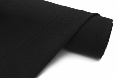 Ткань костюмная 25332 2031, 167 гр/м2, шир.150см, цвет чёрный - купить в Невинномысске. Цена 339.33 руб.