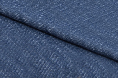 Ткань джинсовая №96, 160 гр/м2, шир.148см, цвет голубой - купить в Невинномысске. Цена 350.42 руб.
