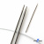 Спицы для вязания металлические d-2.5 мм круговые на тросике 53 см - купить в Невинномысске. Цена: 53.90 руб.