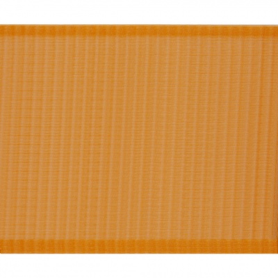 Лента капроновая "Гофре", шир. 110 мм/уп. 50 м, цвет оранжевый - купить в Невинномысске. Цена: 26.93 руб.