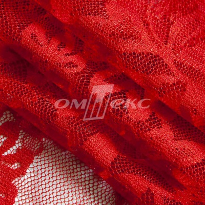 Кружевное полотно стрейч 15A29/RED, 105 гр/м2, шир.155см - купить в Невинномысске. Цена 2 101.46 руб.