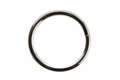Кольцо металлическое d-3 х 32 мм, цв.-никель - купить в Невинномысске. Цена: 3.92 руб.