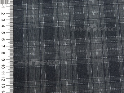 Ткань костюмная клетка 25235 2003, 185 гр/м2, шир.150см, цвет серый/сер - купить в Невинномысске. Цена 