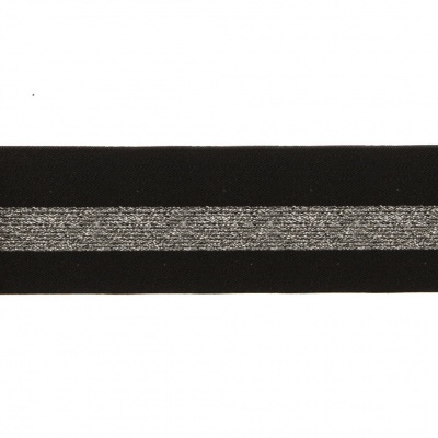 #2/6-Лента эластичная вязаная с рисунком шир.52 мм (45,7+/-0,5 м/бобина) - купить в Невинномысске. Цена: 69.33 руб.