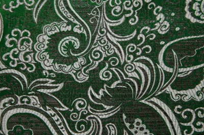 Ткань костюмная жаккард, 135 гр/м2, шир.150см, цвет зелёный№4 - купить в Невинномысске. Цена 441.94 руб.