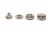 Кнопка металлическая "Альфа" с пружиной, 15 мм (уп. 720+/-20 шт), цвет никель - купить в Невинномысске. Цена: 1 466.73 руб.