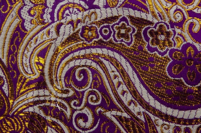 Ткань костюмная жаккард №9, 140 гр/м2, шир.150см, цвет фиолет - купить в Невинномысске. Цена 387.20 руб.