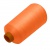Нитки текстурированные некручёные 457, намот. 15 000 м, цвет оранжевый - купить в Невинномысске. Цена: 204.10 руб.