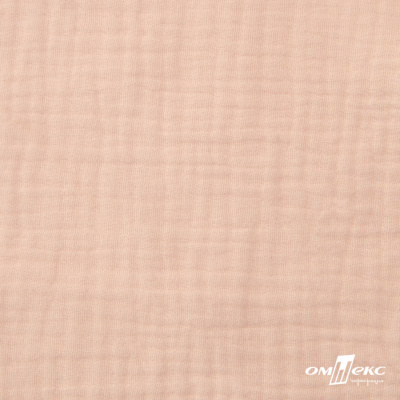 Ткань Муслин, 100% хлопок, 125 гр/м2, шир. 140 см #201 цв.(37)-нежно розовый - купить в Невинномысске. Цена 464.97 руб.
