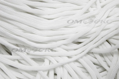 Шнур Т-02 (4с2) мелкое плетение 4мм 100 м белый - купить в Невинномысске. Цена: 2.50 руб.