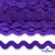 Тесьма вьюнчик 0381-0050, 5 мм/упак.33+/-1м, цвет 9530-фиолетовый - купить в Невинномысске. Цена: 107.26 руб.