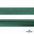 Косая бейка атласная "Омтекс" 15 мм х 132 м, цв. 056 темный зеленый - купить в Невинномысске. Цена: 225.81 руб.