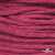 Шнур плетеный d-6 мм, 70% хлопок 30% полиэстер, уп.90+/-1 м, цв.1068-фуксия - купить в Невинномысске. Цена: 588 руб.