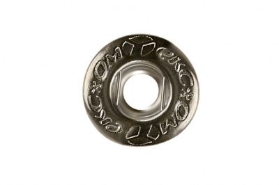 Кнопка металлическая "Альфа" с пружиной, 15 мм (уп. 720+/-20 шт), цвет никель - купить в Невинномысске. Цена: 1 466.73 руб.