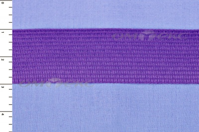 Окантовочная тесьма №0225, шир. 22 мм (в упак. 100 м), цвет фиолет - купить в Невинномысске. Цена: 271.60 руб.