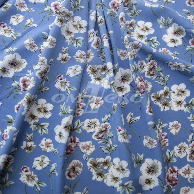 Плательная ткань "Фламенко" 12.1, 80 гр/м2, шир.150 см, принт растительный - купить в Невинномысске. Цена 241.49 руб.