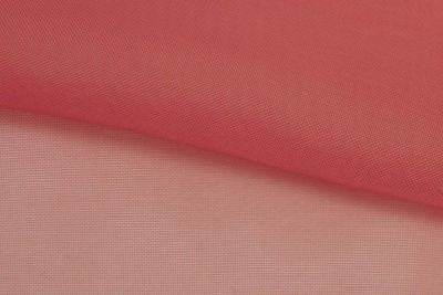 Портьерный капрон 15-1621, 47 гр/м2, шир.300см, цвет т.розовый - купить в Невинномысске. Цена 138.67 руб.