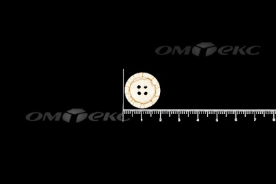 Пуговица деревянная круглая №33 (18мм) - купить в Невинномысске. Цена: 2.55 руб.