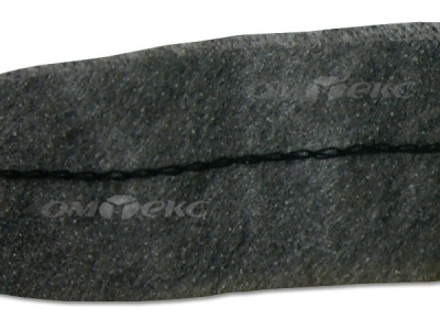 WS7225-прокладочная лента усиленная швом для подгиба 30мм-графит (50м) - купить в Невинномысске. Цена: 16.97 руб.