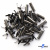 06032-Наконечник для шнура металл, отв. 4 мм, цв. тём.никель - купить в Невинномысске. Цена: 9.60 руб.