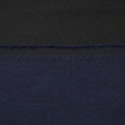Ткань костюмная 26150 2009, 214 гр/м2, шир.150см, цвет т.синий - купить в Невинномысске. Цена 362.24 руб.