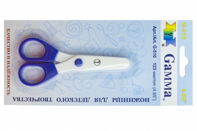 Ножницы G-510 детские 123 мм - купить в Невинномысске. Цена: 137.45 руб.