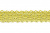 Тесьма кружевная 0621-1567, шир. 15 мм/уп. 20+/-1 м, цвет 017-жёлтый - купить в Невинномысске. Цена: 466.97 руб.