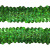 Тесьма с пайетками D4, шир. 30 мм/уп. 25+/-1 м, цвет зелёный - купить в Невинномысске. Цена: 1 087.39 руб.