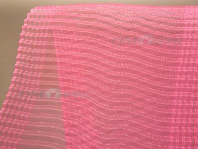 Лента капроновая "Гофре", шир. 110 мм/уп. 50 м, цвет розовый - купить в Невинномысске. Цена: 35.60 руб.