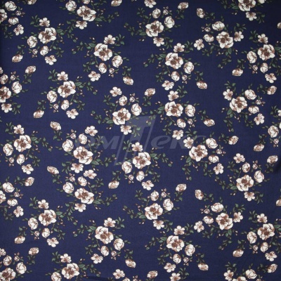 Плательная ткань "Фламенко" 3.2, 80 гр/м2, шир.150 см, принт растительный - купить в Невинномысске. Цена 239.03 руб.