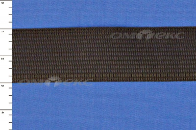 Окантовочная тесьма №216, шир. 22 мм (в упак. 100 м), цвет коричневый - купить в Невинномысске. Цена: 271.60 руб.