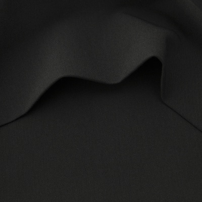 Костюмная ткань с вискозой "Меган", 210 гр/м2, шир.150см, цвет чёрный - купить в Невинномысске. Цена 378.55 руб.