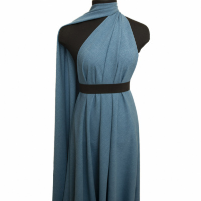 Ткань костюмная габардин "Меланж" 6107А, 172 гр/м2, шир.150см, цвет голубой - купить в Невинномысске. Цена 296.19 руб.