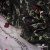 Сетка с вышивкой "Мадрид" 135 г/м2, 100% нейлон, ширина 130 см, Цвет 4/Черный - купить в Невинномысске. Цена 980 руб.