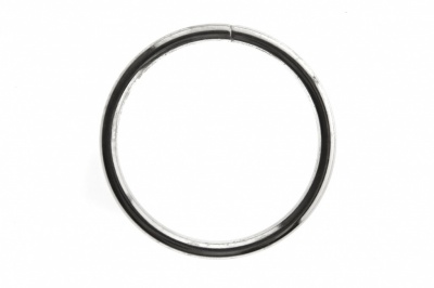 Кольцо металлическое №40 мм, цв.-никель - купить в Невинномысске. Цена: 4.45 руб.