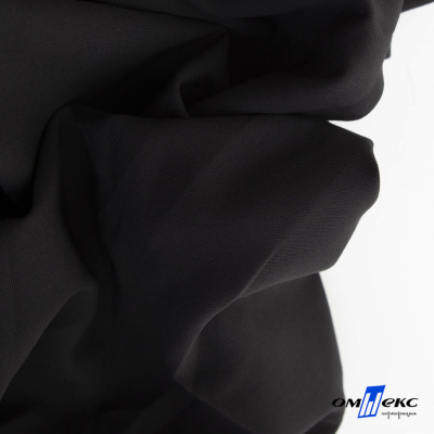 Ткань костюмная "Фабио" 80% P, 16% R, 4% S, 245 г/м2, шир.150 см, цв-черный #1 - купить в Невинномысске. Цена 474.97 руб.