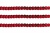Пайетки "ОмТекс" на нитях, SILVER-BASE, 6 мм С / упак.73+/-1м, цв. 3 - красный - купить в Невинномысске. Цена: 468.37 руб.