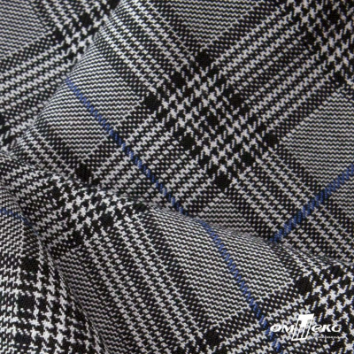 Ткань костюмная "Клер" 80% P, 16% R, 4% S, 200 г/м2, шир.150 см,#3 цв-серый/синий - купить в Невинномысске. Цена 412.02 руб.