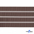 Репсовая лента 005, шир. 6 мм/уп. 50+/-1 м, цвет коричневый - купить в Невинномысске. Цена: 88.45 руб.