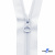 Спиральная молния Т5 501, 65 см, автомат, цвет белый - купить в Невинномысске. Цена: 14.83 руб.