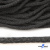 Шнур плетеный d-6 мм круглый, 70% хлопок 30% полиэстер, уп.90+/-1 м, цв.1088-т.серый - купить в Невинномысске. Цена: 594 руб.